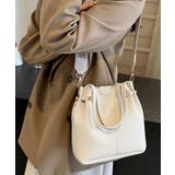 オフホワイト | ショルダーバッグ ハンドバッグ レディース | ninon