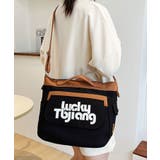 ブラック | トートバッグ レディース ファスナー付き | ninon