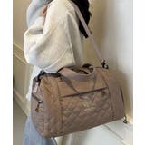 グレー | ボストンバッグ レディース 大容量 | ninon