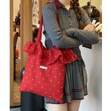 レッド | トートバッグ レディース 大きめ | ninon