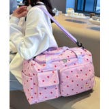 ラベンダー | ボストンバッグ 修学旅行 小学生 | ninon