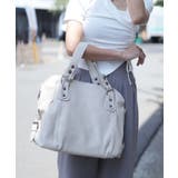 アイボリー | トートバッグ レディース ファスナー付き | ninon