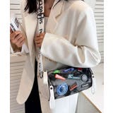 ブラックミックス | ショルダーバッグ レディース 斜めがけ | ninon