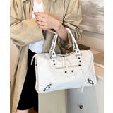 ホワイト | ボストンバッグ ショルダーバッグ レディース | ninon