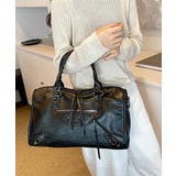 ブラック | ボストンバッグ ショルダーバッグ レディース | ninon