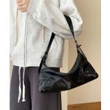 グランジブラック | ショルダーバッグ レディース 斜めがけ | ninon