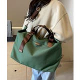 グリーン | ボストンバッグ レディース 旅行 | ninon