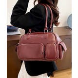 ワインレッド | ボストンバッグ 旅行 レディース | ninon