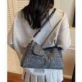 ネイビー/ヒョウ柄 | ショルダーバッグ レディース 小さめ | ninon