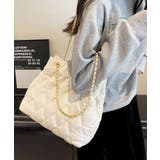 オフホワイト | トートバッグ レディース 大きめ | ninon