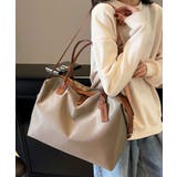 グレイッシュベージュ | ボストンバッグ 旅行 レディース | ninon