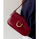 エナメルワインレッド | ショルダーバッグ レディース おしゃれ | ninon