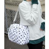 ホワイトドット | ボストンバッグ レディース 旅行 | ninon