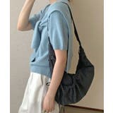 チェック柄/ブラック | ショルダーバッグ レディース 軽量 | ninon