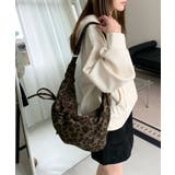 大豹柄/ダークグリーン | ショルダーバッグ レディース 軽量 | ninon