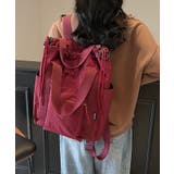 ワインレッド | リュック レディース リュックサック | ninon