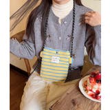 イエローボーダー | ポシェット レディース スマホポシェット | ninon