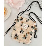 ナチュラルフラワー | ポシェット レディース スマホポシェット | ninon