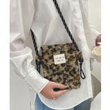 ブラウンレオパード | ポシェット レディース スマホポシェット | ninon