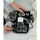 ブラックエスニック | ポシェット レディース スマホポシェット | ninon