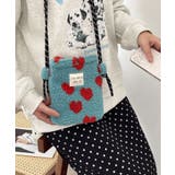 レッドハート | ポシェット レディース スマホポシェット | ninon