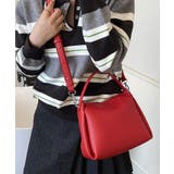 レッド | ワンハンドルバッグ レディース ハンドバッグ | ninon
