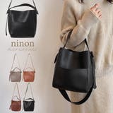 バケツ型 ワンハンドルバッグ レディース | ninon | 詳細画像1