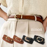 ベルト レディース PUレザー | ninon | 詳細画像1 