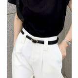 ハート/ブラック | ベルト レディース PUレザー | ninon