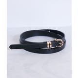 ブラック | ベルト レディース 牛革 | ninon