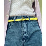 イエロー | ベルト レディース 牛革 | ninon
