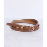 ブラウン | ベルト レディース 牛革 | ninon