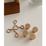 【ピン式】　ゴールド | ベルト アジャスター バックル | ninon