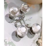 【ピン式】　ホワイトビジュー | ベルト アジャスター バックル | ninon