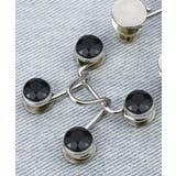 【ネジ式】　ブラックビジュー | ベルト アジャスター バックル | ninon