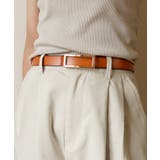 ゴールド×ブラウン | ベルト レディース メンズ | ninon