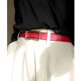 ゴールド×レッド | ベルト レディース メンズ | ninon