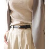 ブラック | ベルト レディース レザー | ninon