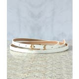 ホワイト | ベルト レディース カジュアル | ninon