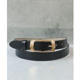 ブラック×ゴールド | ベルト レディース メンズ | ninon