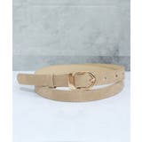 ベージュ | ベルト レディース ワンピース用 | ninon