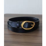 ブラック | ベルト レディース 牛革 | ninon