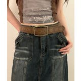 ブラウン | ベルト レディース 太 | ninon