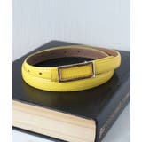 イエロー | ベルト レディース 牛革 | ninon