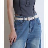 クリーム | ベルト レディース カジュアル | ninon