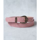 ピンク | ベルト レディース カジュアル | ninon