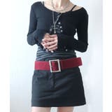 ベルト レディース ジーンズ | ninon | 詳細画像3 