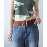 テラコッタ | ベルト レディース ジーンズ | ninon