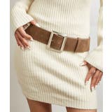 ブラウン | ベルト レディース ジーンズ | ninon