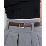 モカ | ベルト レディース 細 | ninon